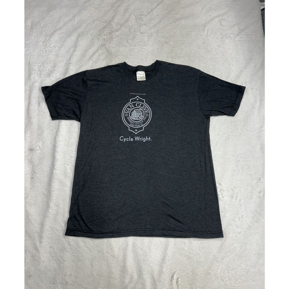 Vintage 90s The Wright Brothers Double-sided Single Stitch Gray T-Shirt Size XL - Picture 1 of 8